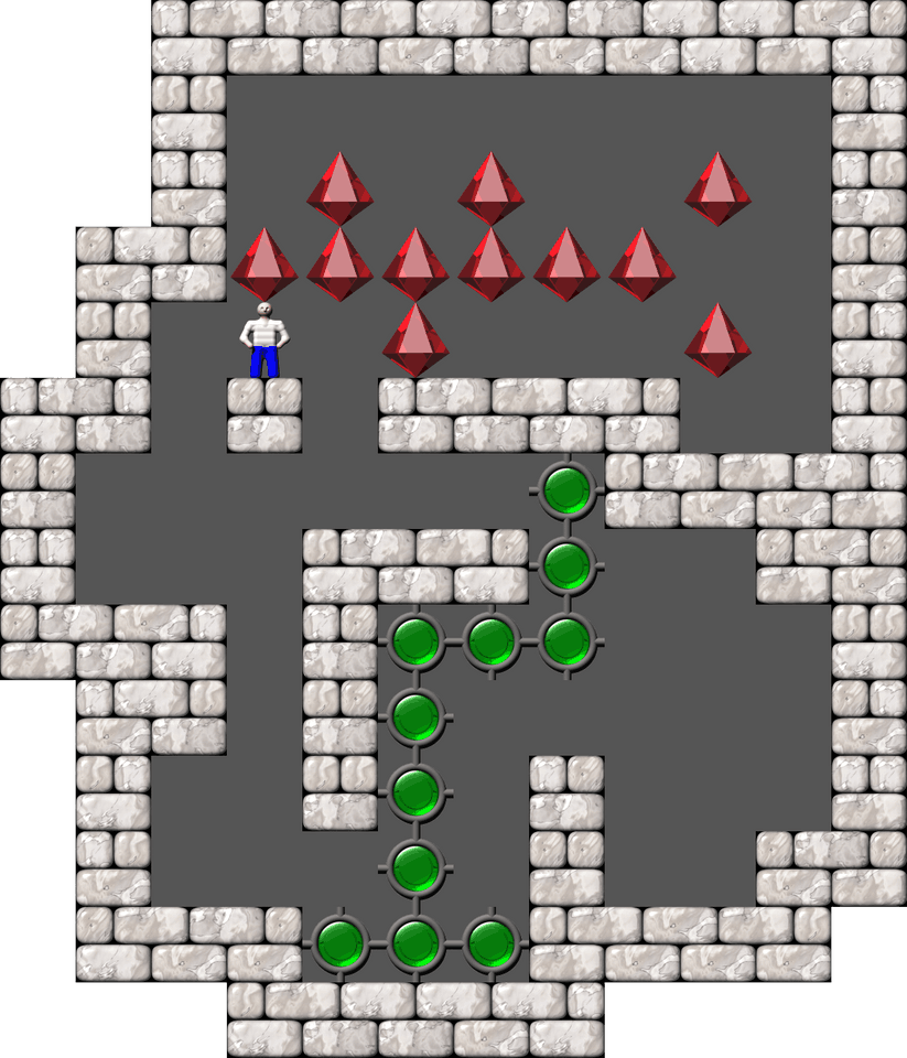 Sokoban Mass Remodel level 1301